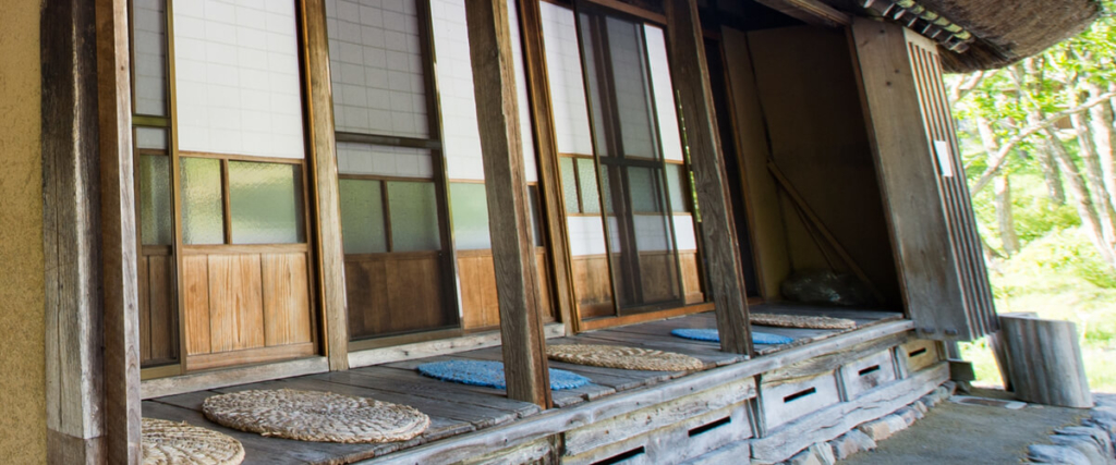 日本家屋の伝統的な「縁側」
